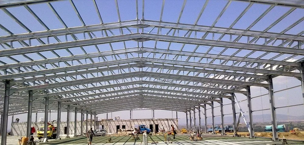 Hafif Çelik Hangar, Depo Ve Fabrika Binalari