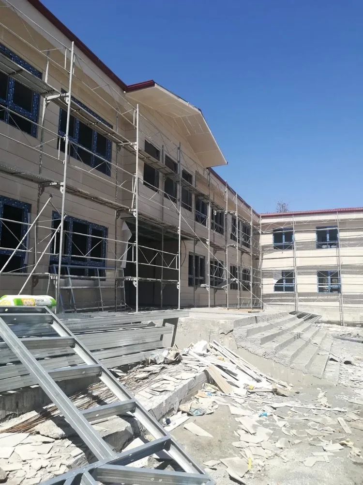 Hafif Çelik Okul Binasi